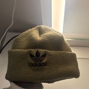 Adidas Khaki Knit Beanie